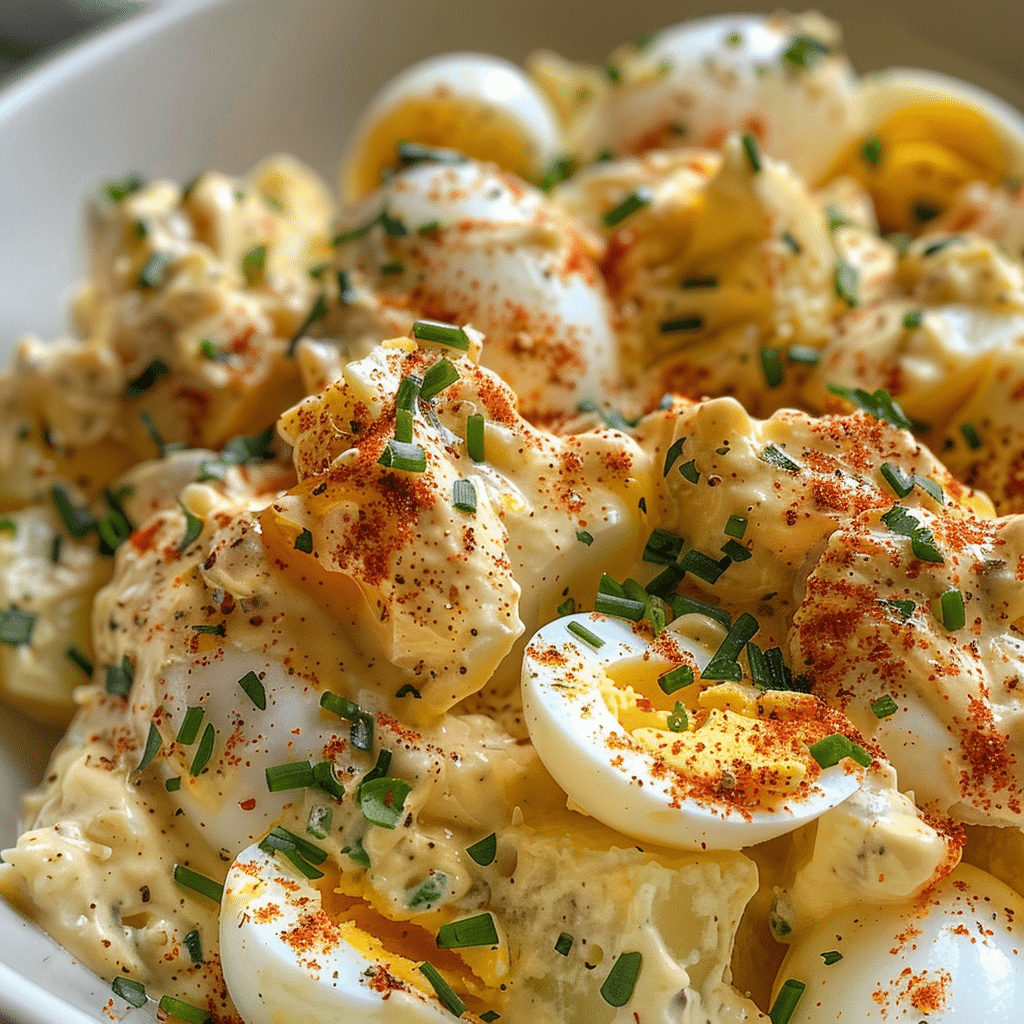 Deviled Egg Potato Salad Recipe