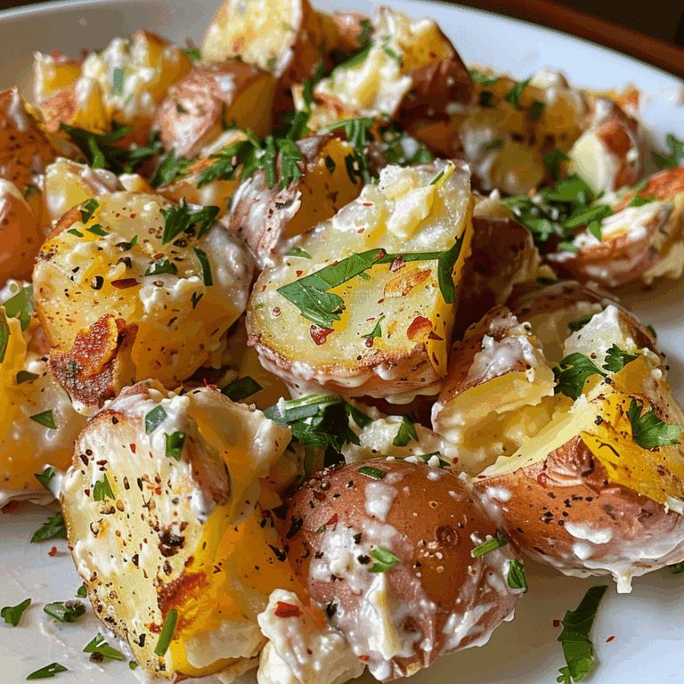 Smashed Potato Salad Recipe