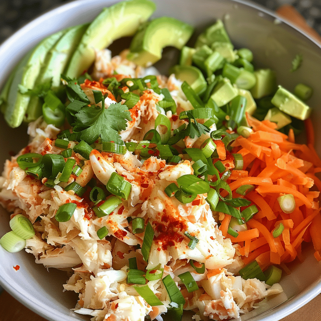 Spicy Crab Salad Recipe